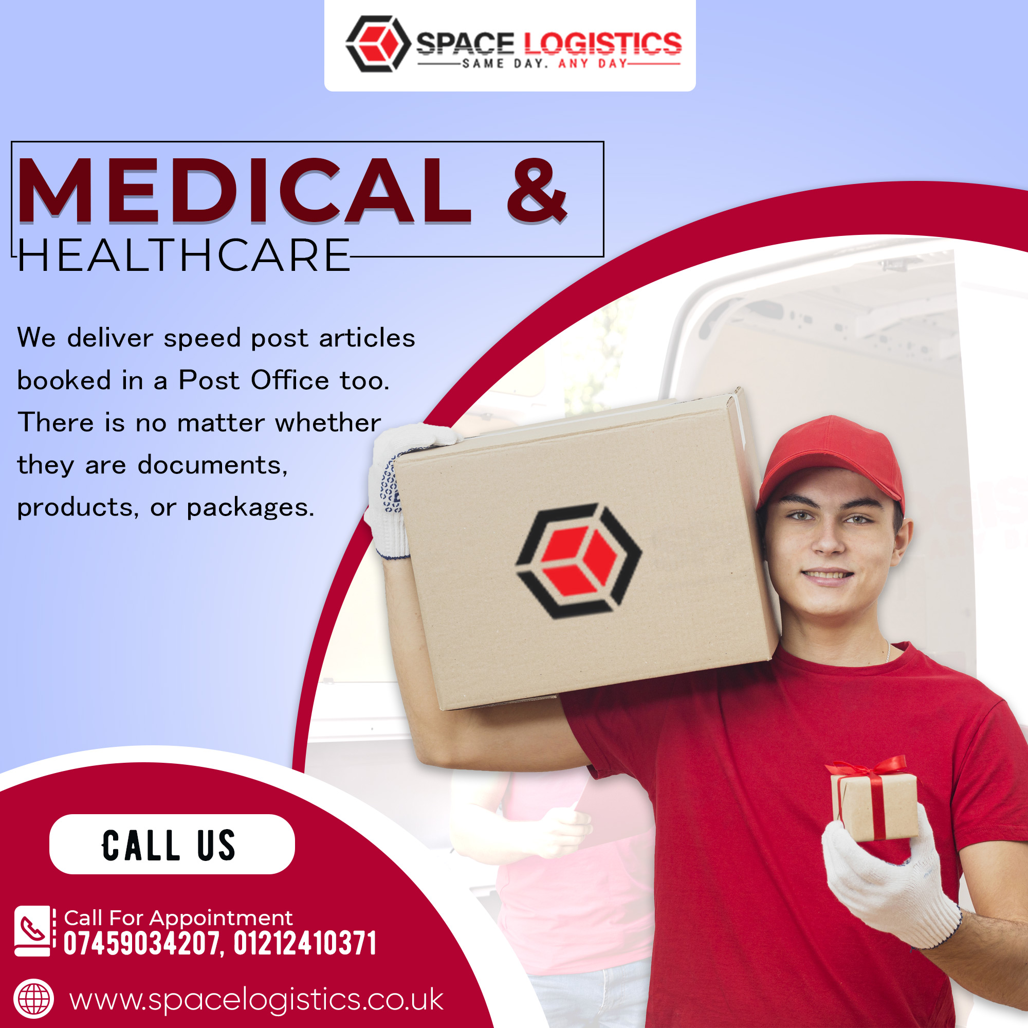 Medical Healthcare Courier Services In London